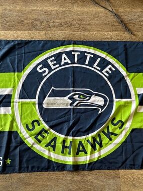 5 foot Seahawks wall tapestry
